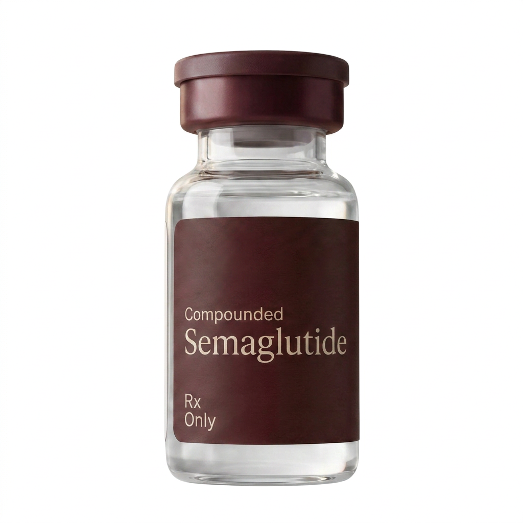 Compounded Semaglutide vial